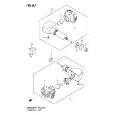 Turnsignal front & rear lamp              

                  Gs500k4/k5/k6 p28