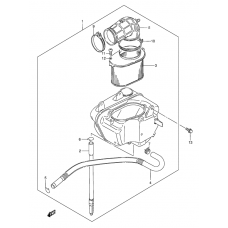 Air cleaner              

                  Rear