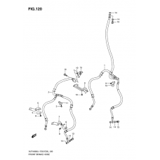 Front brake hose