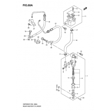 Rear master cylinder              

                  Gsf650ak5/uak5/sak5/suak5/ak6/uak6/sak6/suak6