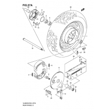 Rear wheel complete assy              

                  Vl800ck8/cuek8/ck9/cuek9/cl0/cuel0