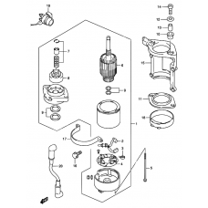 Starting motor