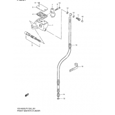 Front master cylinder