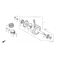 Crankshaft/piston              

                  CRF100F