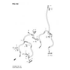 Front brake hose