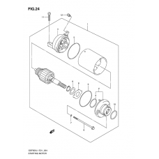 Starting motor