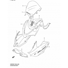 Cowling body              

                  Gsf600sy/suy/sk1/suk1