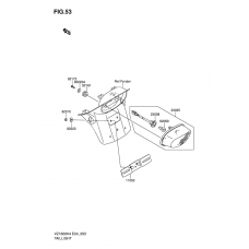 Taillight unit ass`y