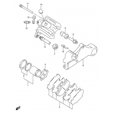 Rear caliper