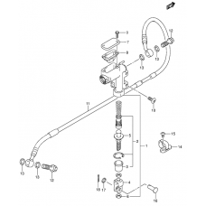 Rear master cylinder              

                  Model k4