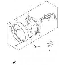 Headlamp              

                  E1, e24, e71