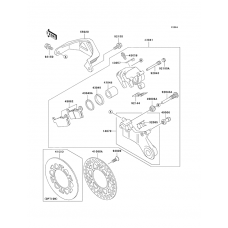 Front brake caliper