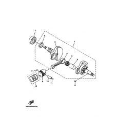 Crankshaft piston