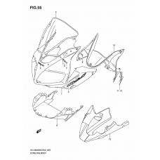 Cowling body              

                  Sv1000s/s1/s2 k6
