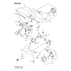 Turnsignal front & rear lamp              

                  Model k9/l0