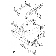 Rear swinging arm              

                  Gsf1200t/v/w/x/y/st/sv/sw/sx/sy