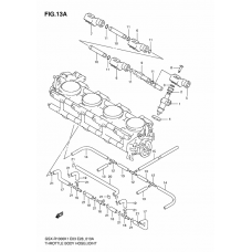 Throttle body hose/joint              

                  Gsx-r1000k2