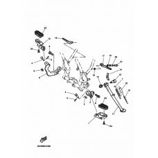 Support & repose pied