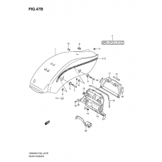 Rear fender              

                  Vz800zk8/zk9