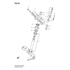 Steering stem              

                  Gsf1250sk7/sak7/sk8/sak8/sk9/sak9/sazk9/sl0/sal0