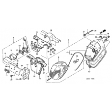 Taillight unit ass`y              

                  2