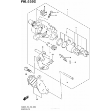 Передний тормозной суппорт (Vl800Tl5 E03)