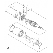 Starting motor