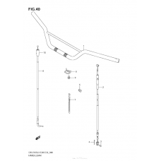 Руль & Тросики (Dr-Z125Ll3 E33)