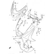 Front leg shield              

                  Model k4