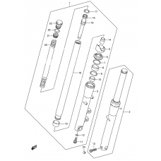 Front damper              

                  Model k5/k6/k7/k8