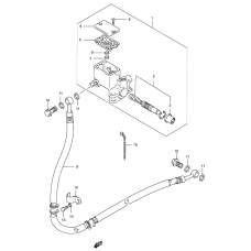 Rear master cylinder              

                  Model k2/k3