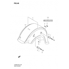 Rear fender              

                  Model k6/k7