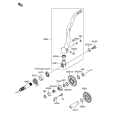 Kickstarter mechanism