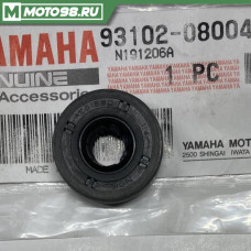 Сальник помпы 8X22X7 /  OIL SEAL, 931020800400, 93102-08004, 93102 08004, YAMAHA