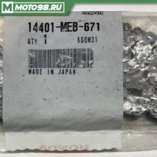 Цепь ГРМ / CHAIN, CAM (112L), 14401MEB671, 14401-MEB-671, 14401 MEB 671, HONDA