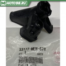 Чехол рычага сцепл / CVR, L. HANDLE LEVER, 53177MEN670, 53177-MEN670, 53177 MEN670, HONDA