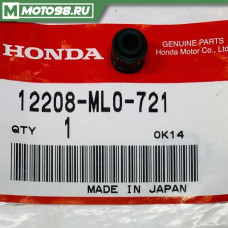 МАСЛОСЪЕМНЫЙ КОЛПАЧЕК ВЫПУСКНОЙ / SEAL, EX. VALVE STEM, 12208ML0721, 12208-ML0-721, 12208 ML0 721, HONDA