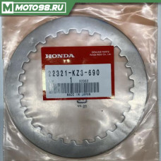Диск сцепл.металл / PLATE B, CLUTCH, 22321KZ3690, 22321-KZ3-690, 22321 KZ3 690, HONDA