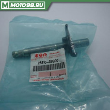 SHAFT,GEAR SHIFT / ,РЫЧАГ ПЕРЕКЛЮЧЕНИЯ ПЕРЕДАЧ, 2551048G00, 25510-48G00, 25510 48G00, SUZUKI