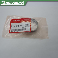 Направляющая втулка пера вилки /  Bush, guide, 51414MFND01, 51414-MFN-D01, 51414 MFN D01, HONDA