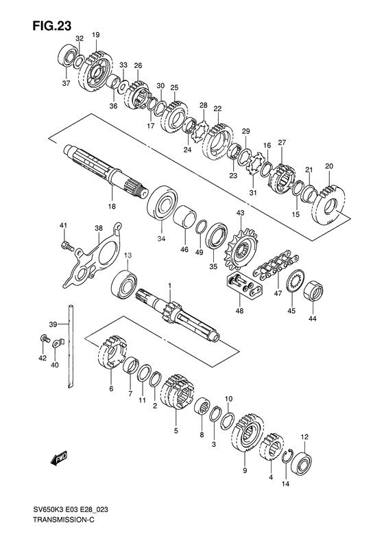 Transmission              

                  Model k3