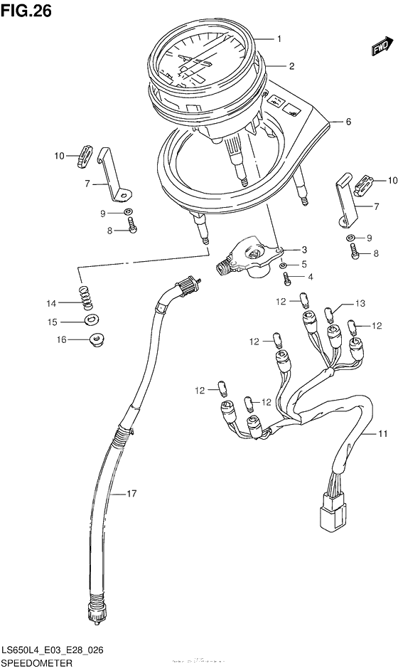 Speedometer (Ls650L4 E33)