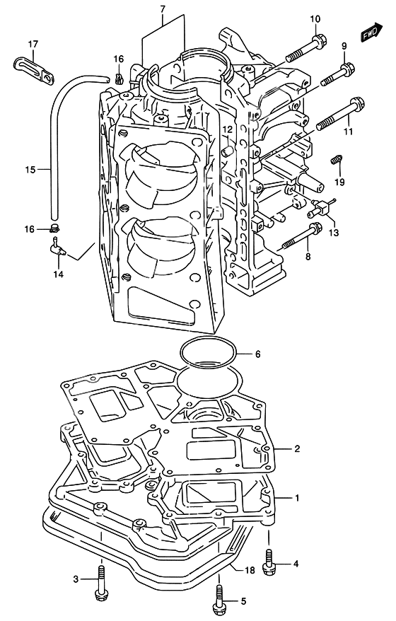 Crank case