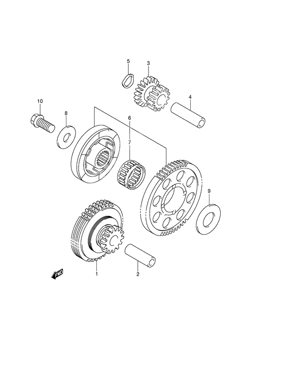 Starter clutch