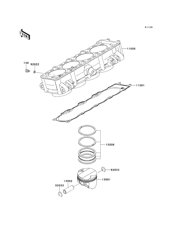 Cylinder/piston(s)