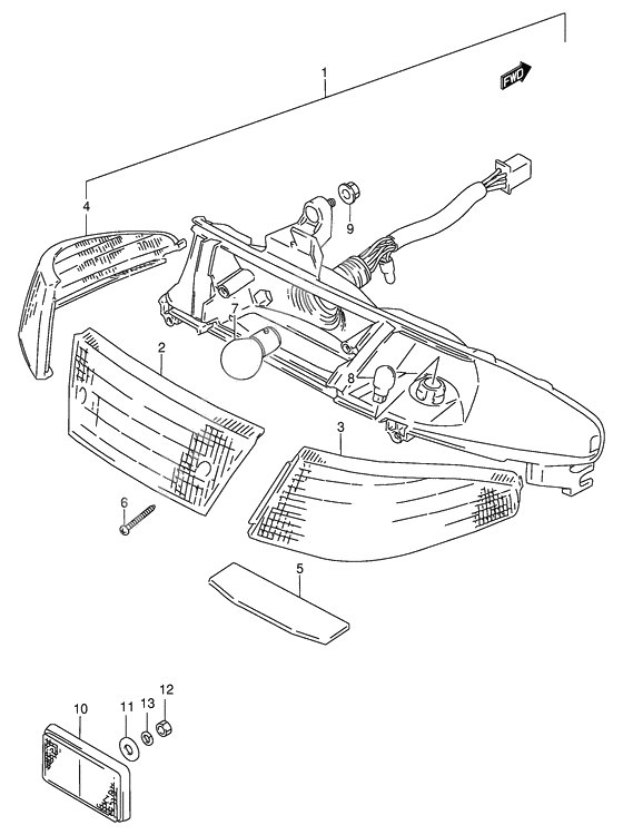 Rear combination lamp