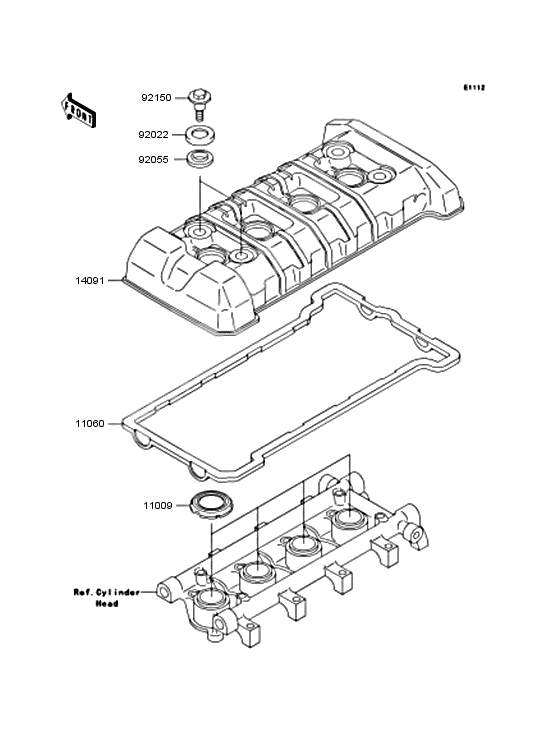 Cylinder head cover