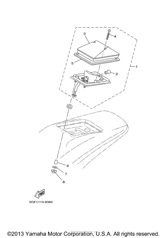 Задний фонарь (Стоп-сигнал)