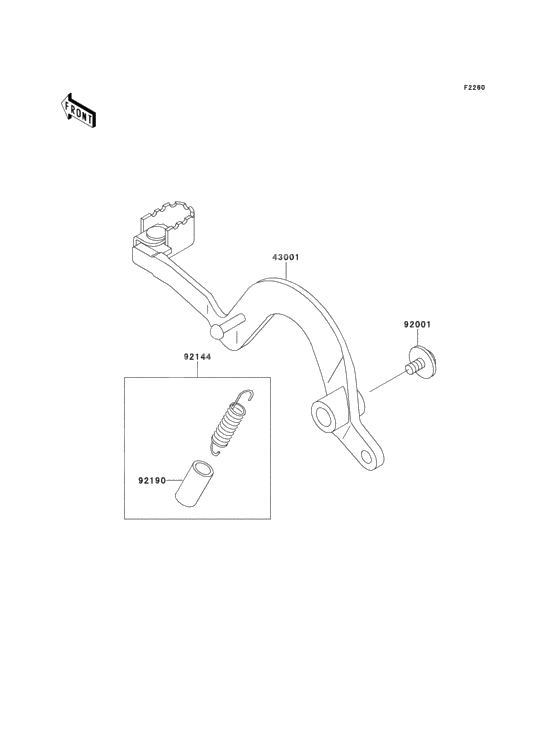 Brake pedal