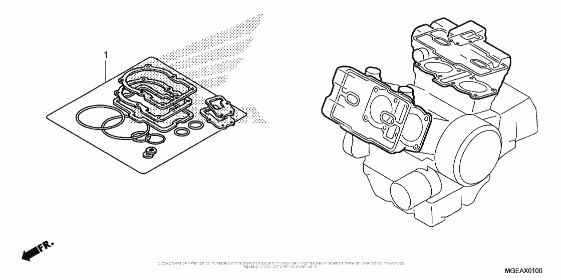 Комплект прокладок 